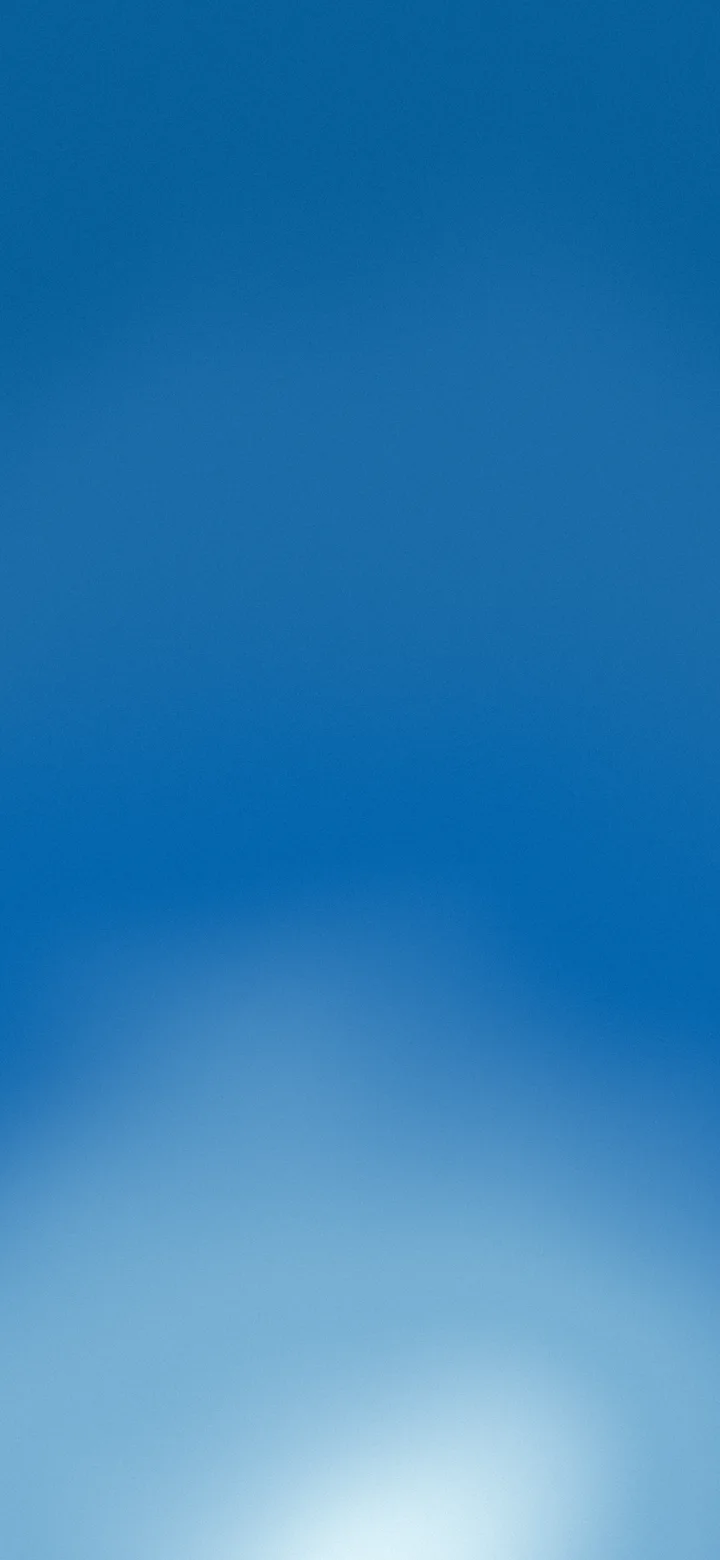 Ocean Blue Sunrise Aura Gradient wallpaper for iPhone and Android