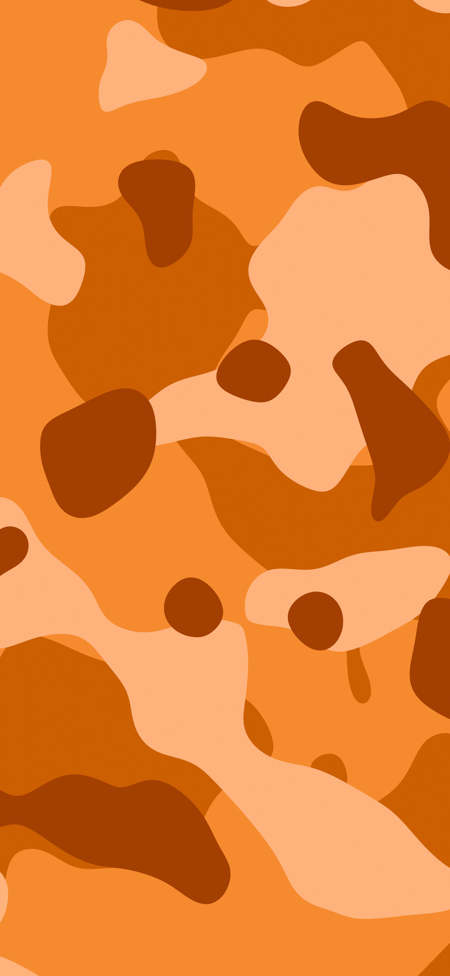 Orange Camo wallpaper for iPhone and Android