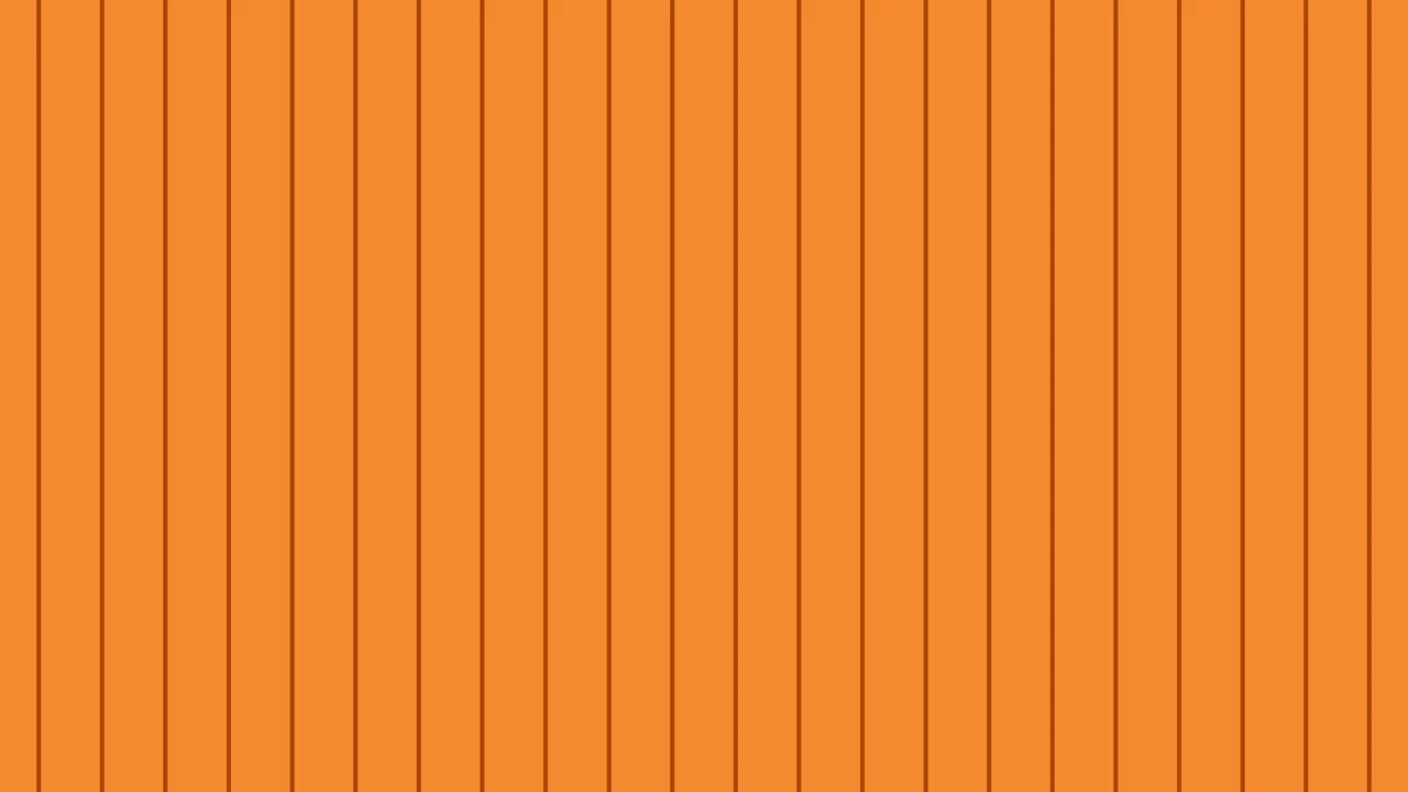 Orange Pinstripe desktop wallpaper in 4K