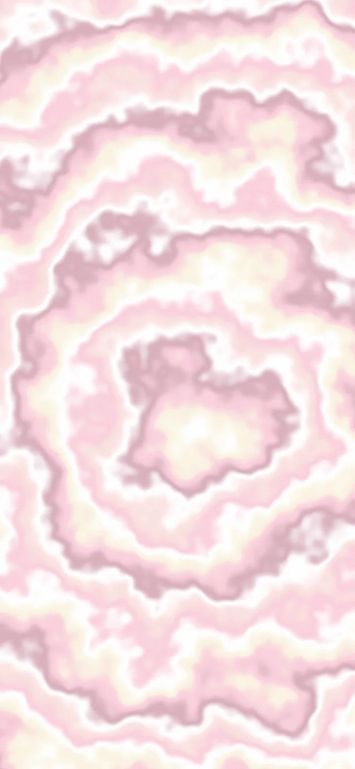 Pastel Pink and Cream Bullseye Tie Dye wallpaper for iPhone and Android