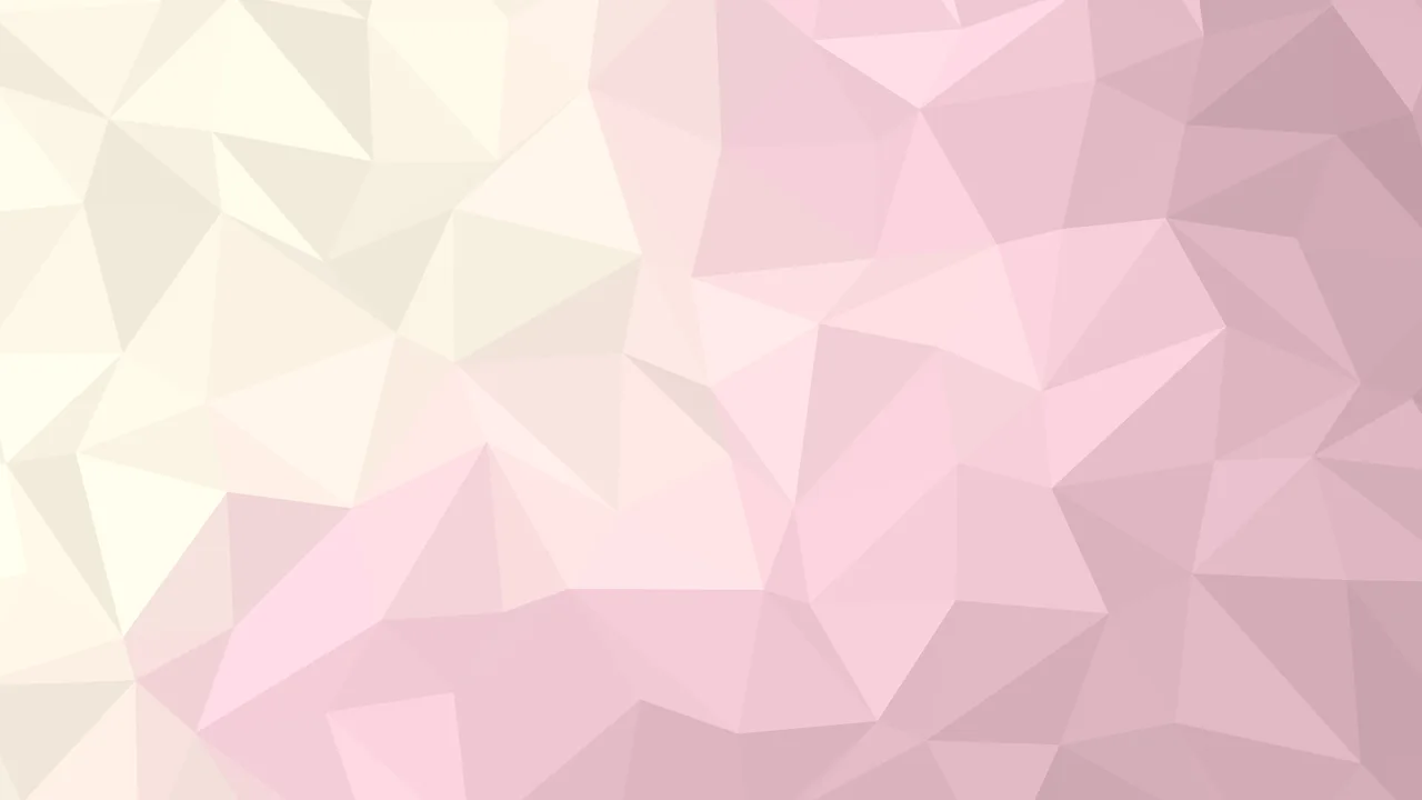 Pastel Pink and Cream Low Poly desktop wallpaper in 4K