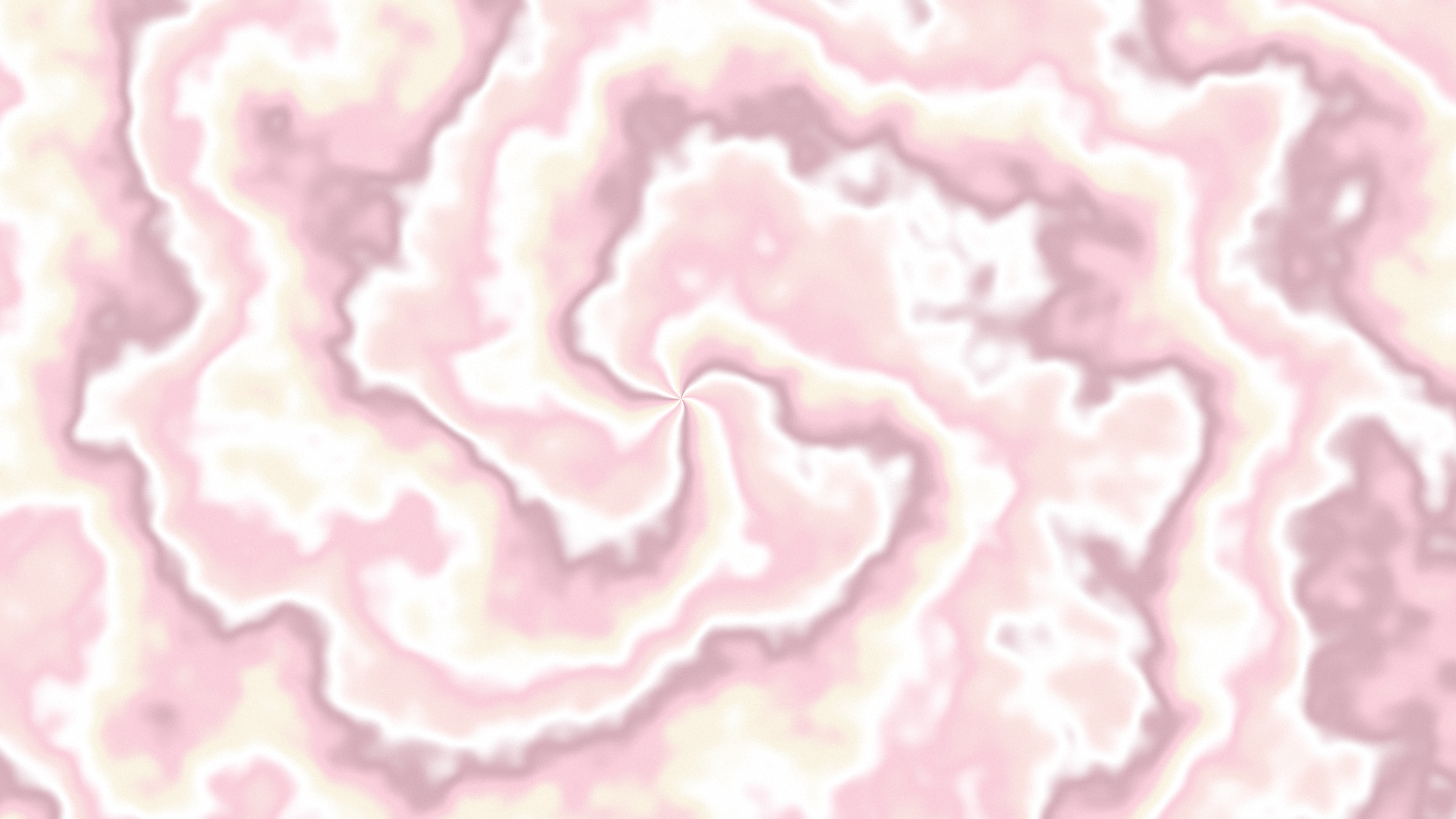 Pastel Pink and Cream Spiral Tie Dye desktop wallpaper in 4K
