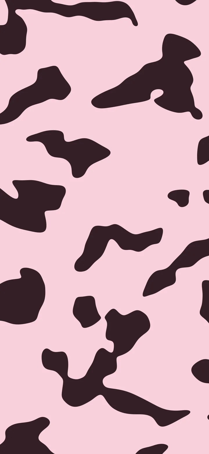Pastel Pink Cow Print wallpaper for iPhone and Android