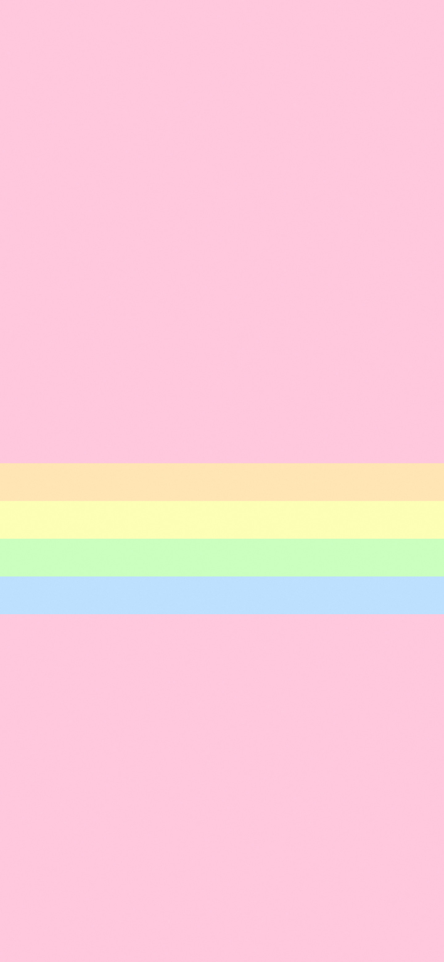 Pastel Rainbow Retro Stripe wallpaper for iPhone and Android