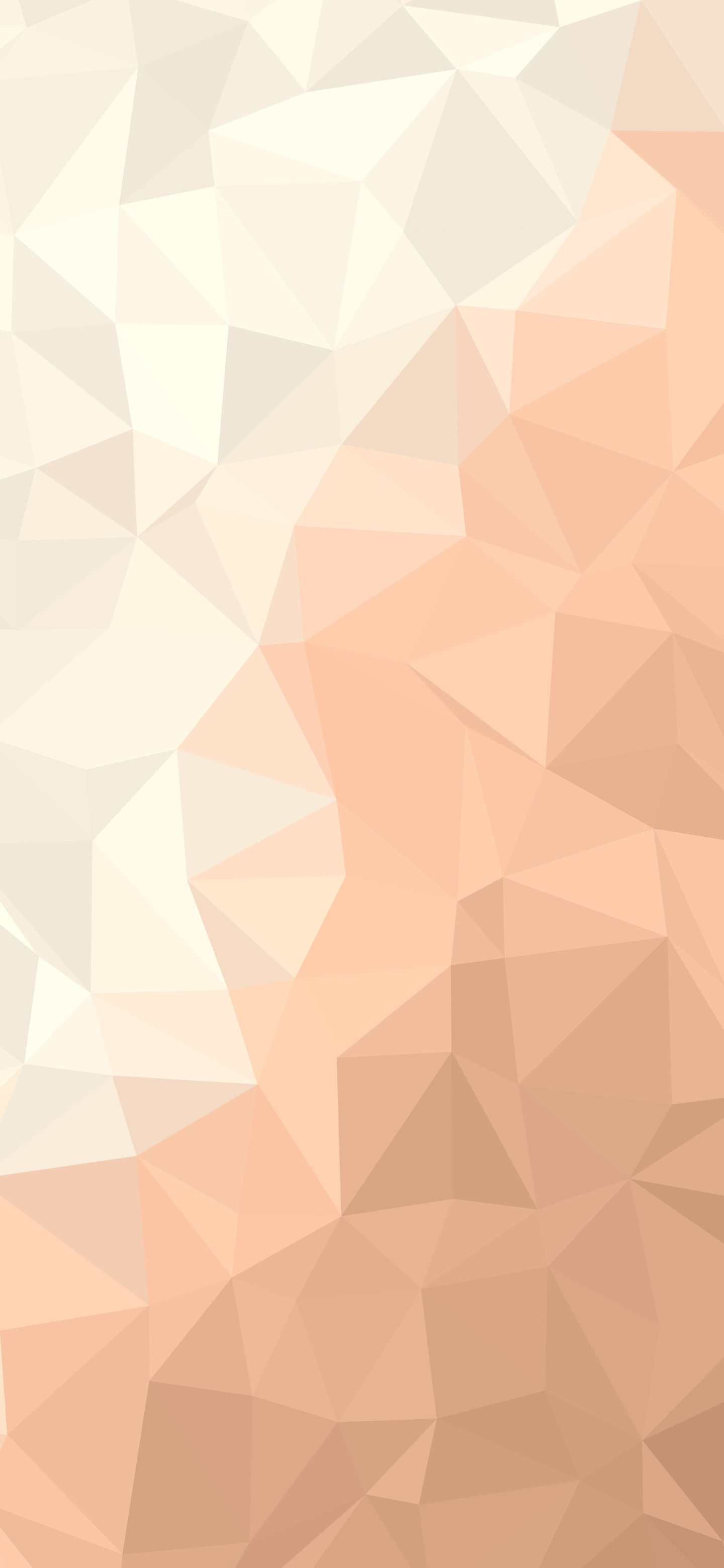 Peach and Cream Low Poly wallpaper for iPhone and Android