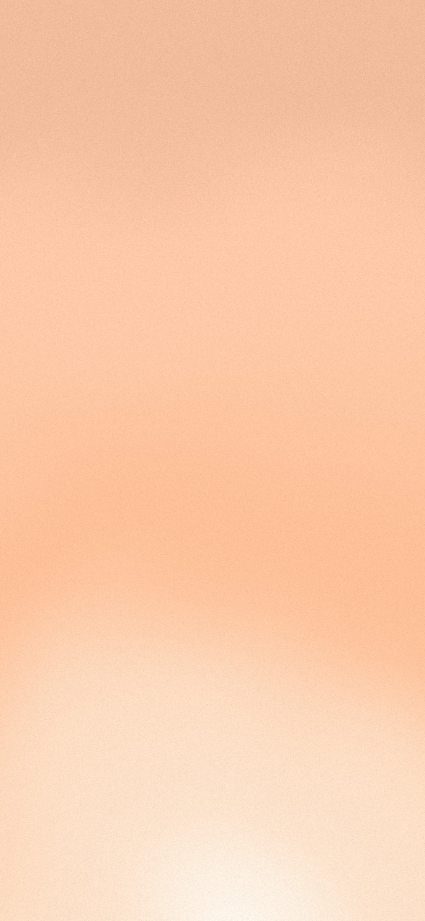 Peach and Cream Sunrise Aura Gradient wallpaper for iPhone and Android