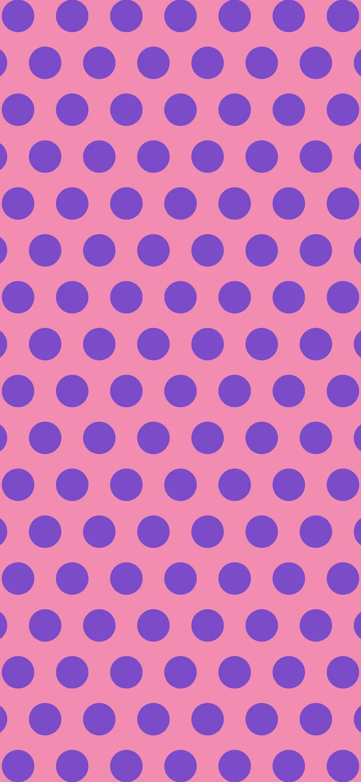 Pink and Purple Polka Dot wallpaper for iPhone and Android