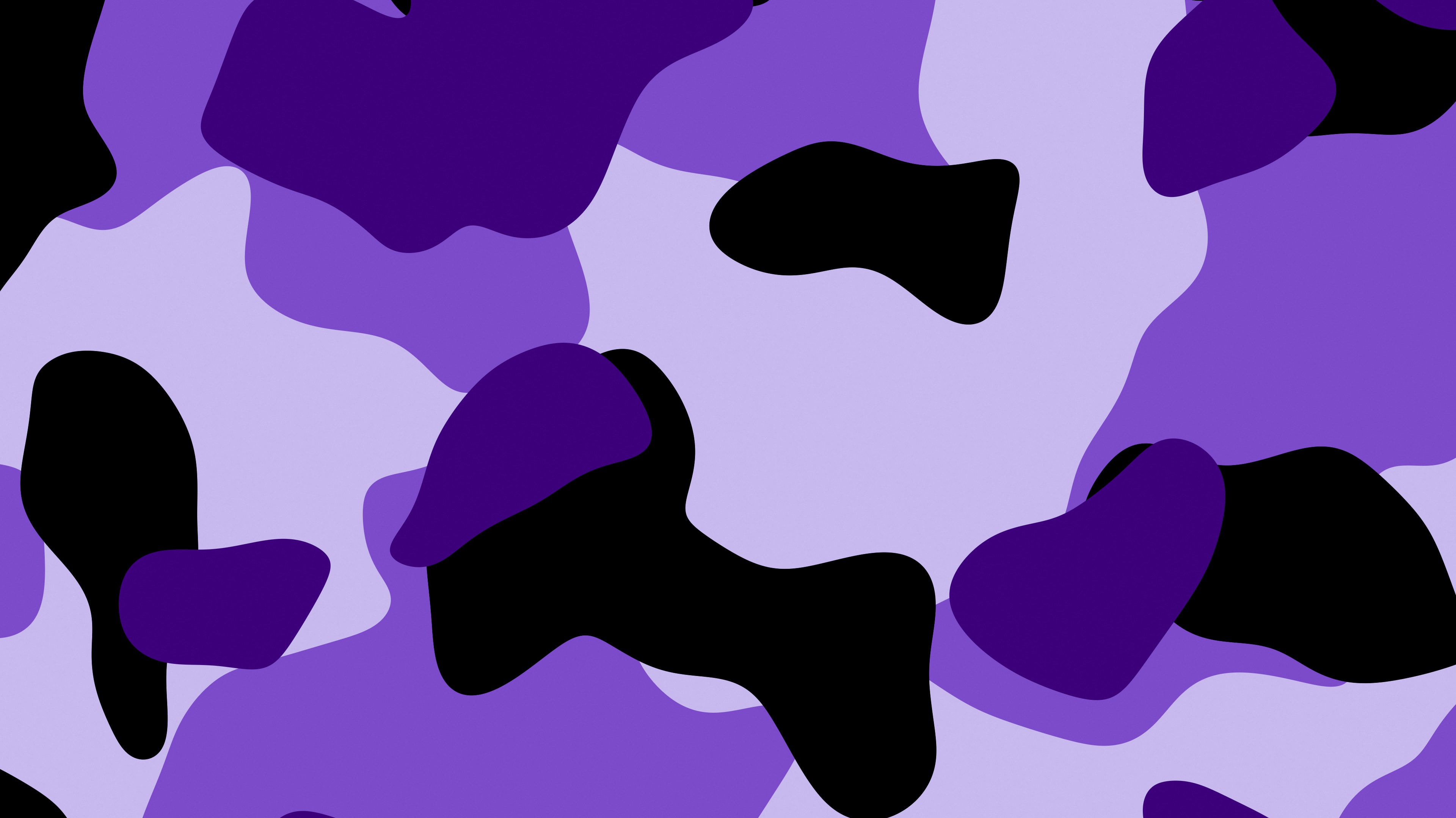 Purple and Black Camo desktop wallpaper in 4K