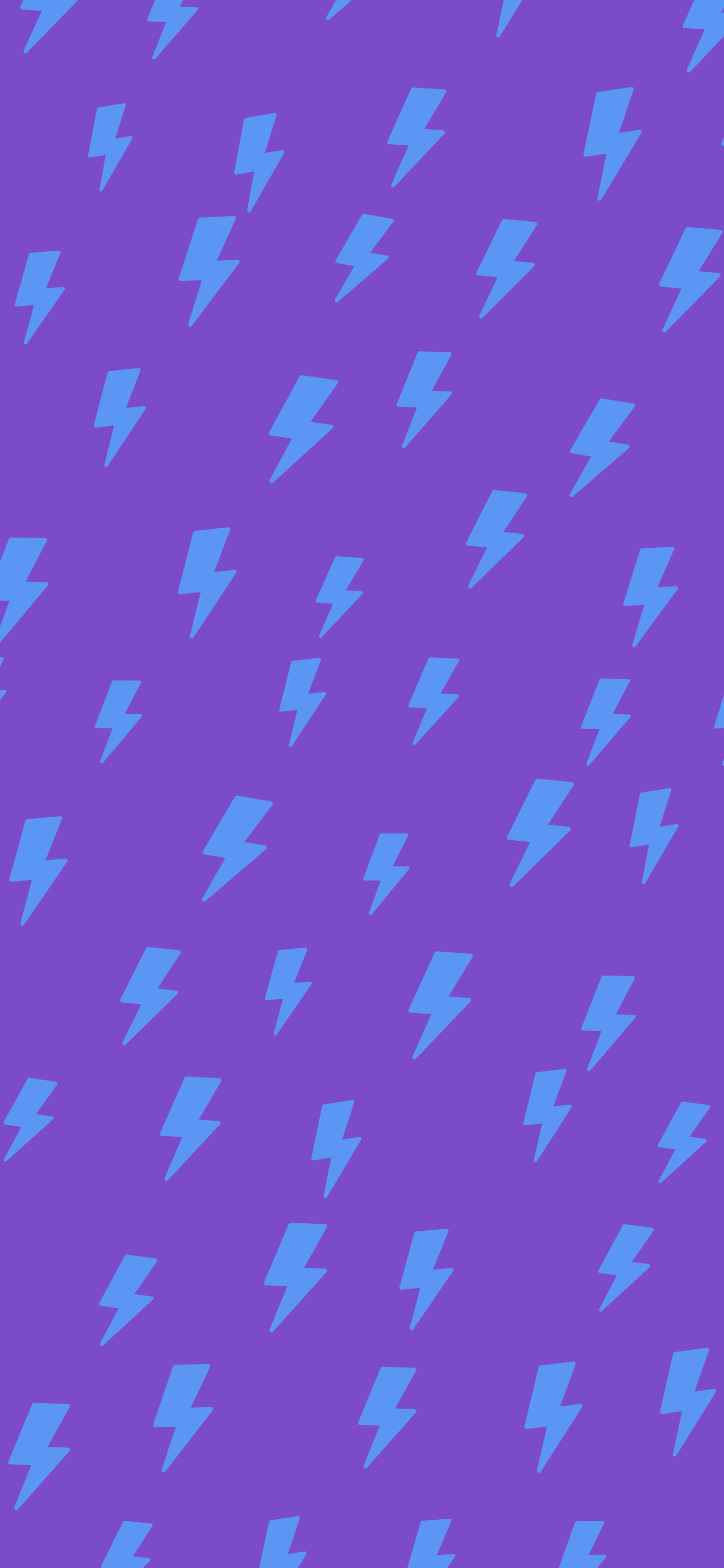 Purple and Blue Lightning Bolt Pattern wallpaper for iPhone and Android