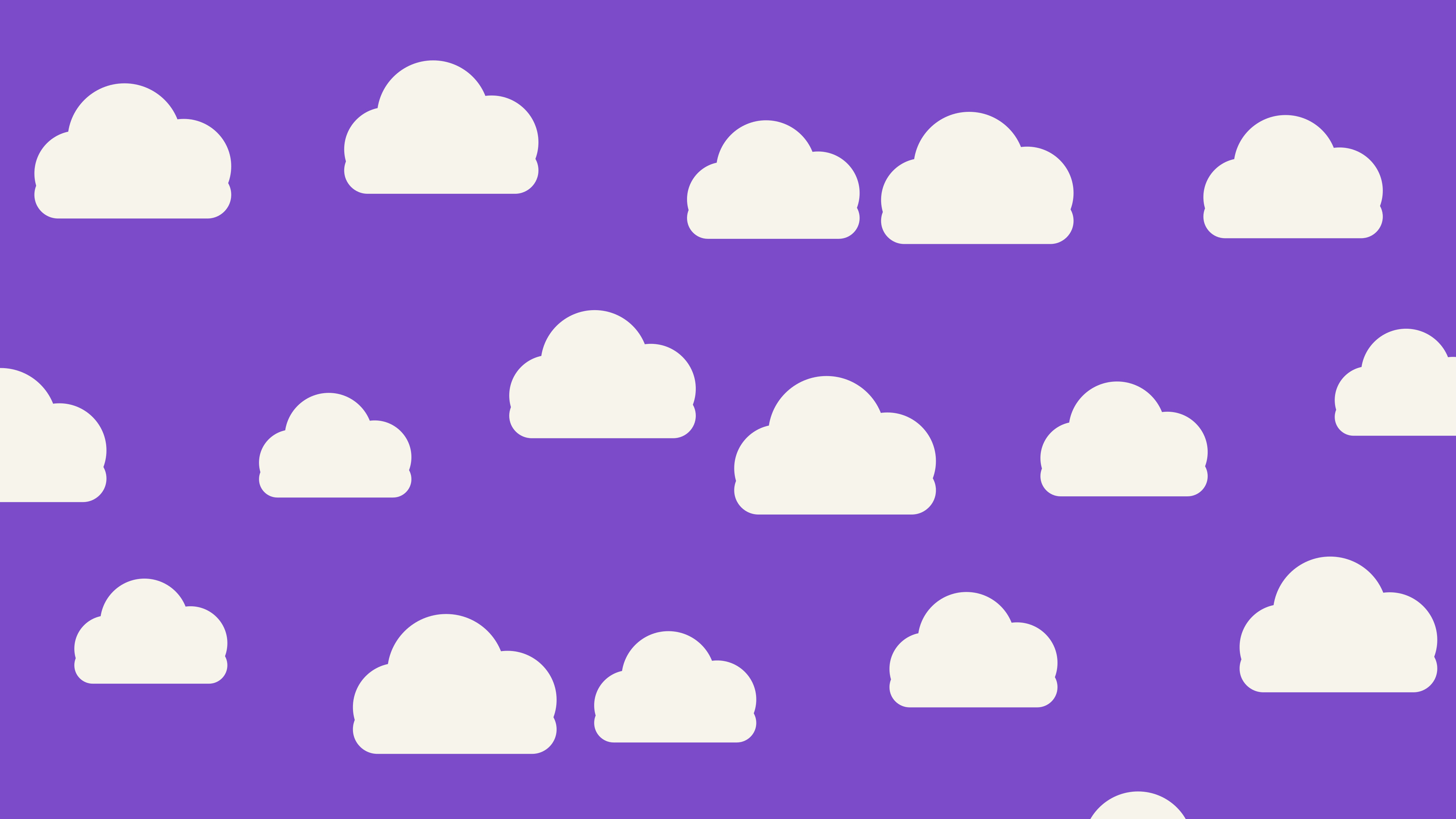 Purple Cloud Pattern desktop wallpaper in 4K