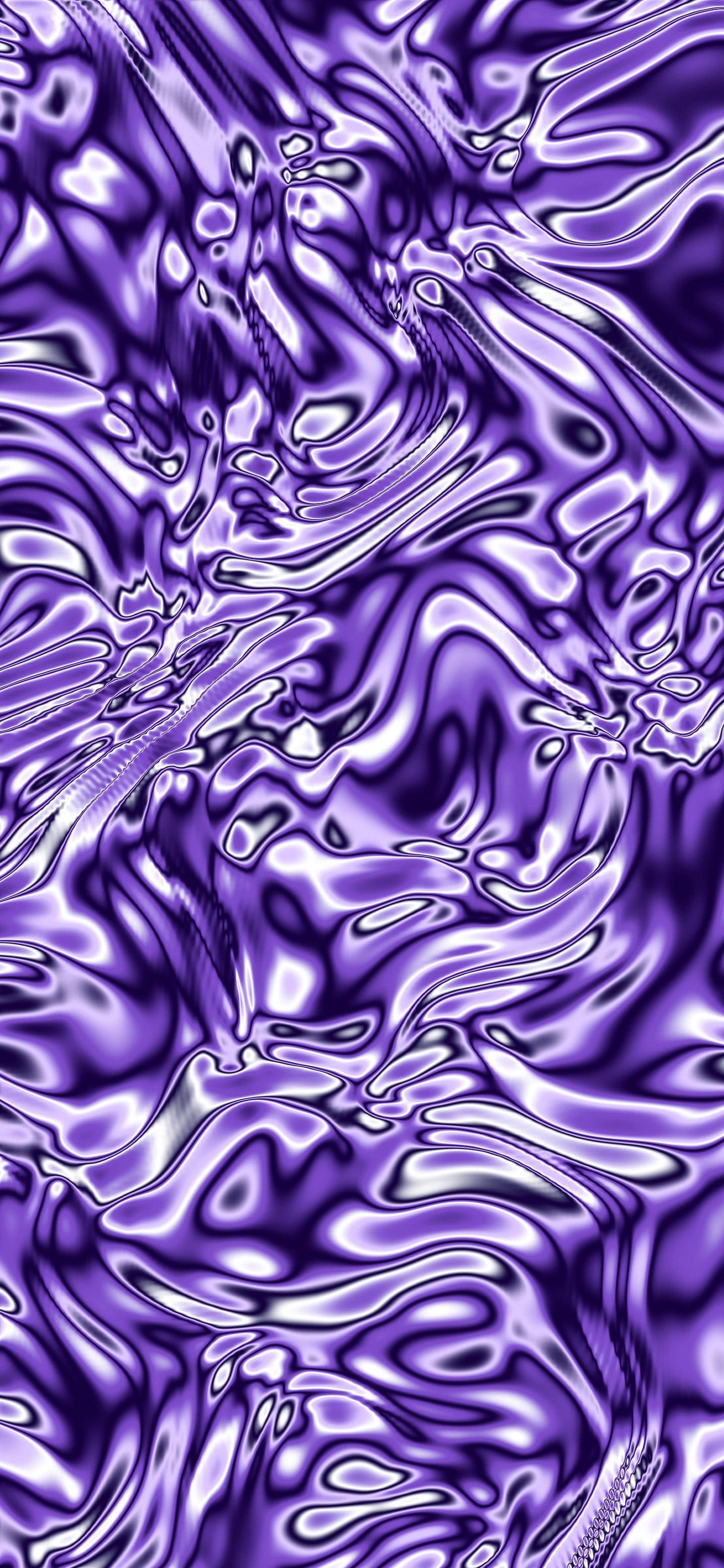 Purple Liquid Chrome wallpaper for iPhone and Android