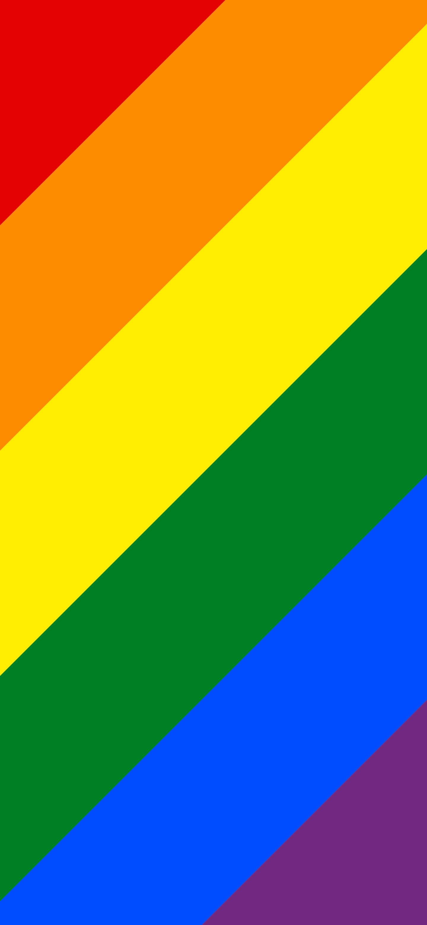 Rainbow Diagonal Pride Stripes wallpaper for iPhone and Android