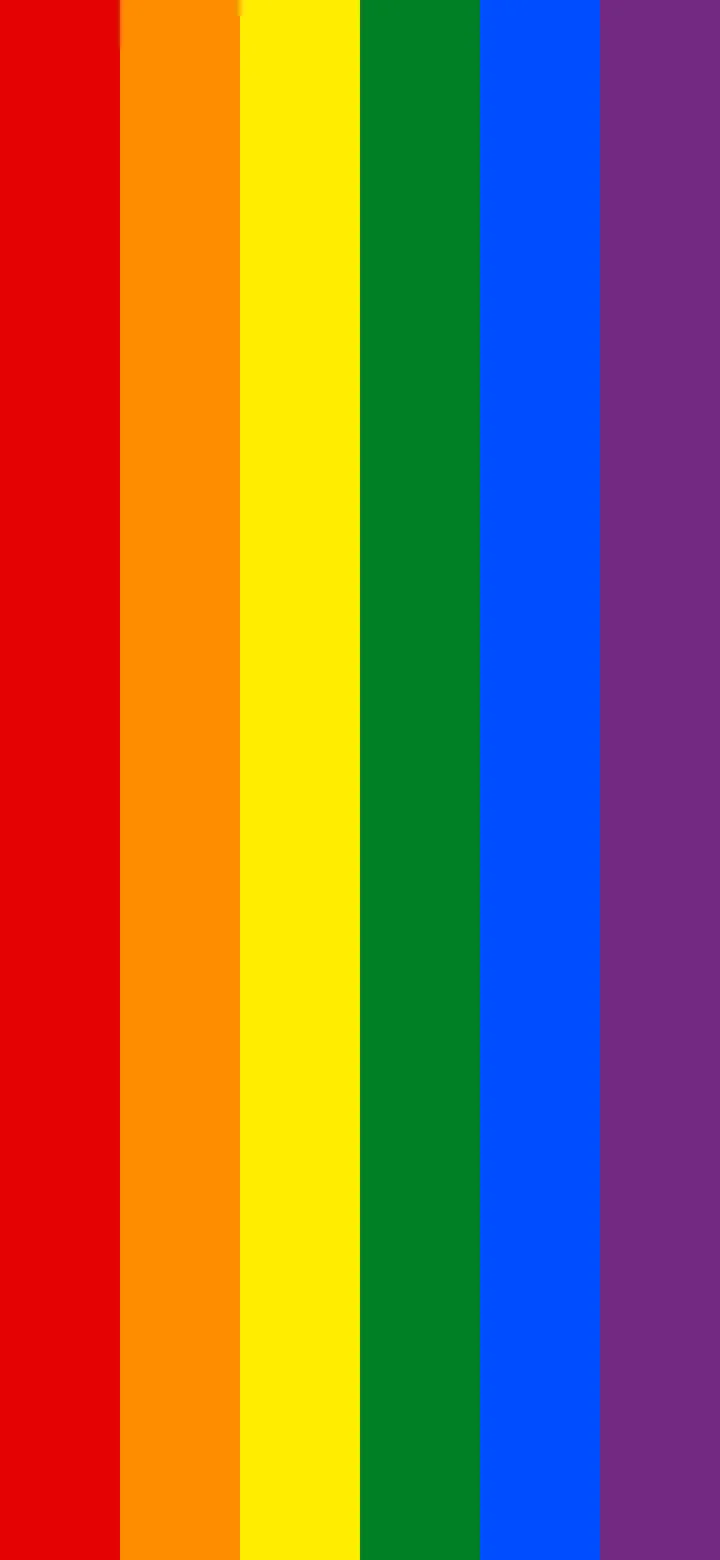 Rainbow Vertical Pride Stripes wallpaper for iPhone and Android