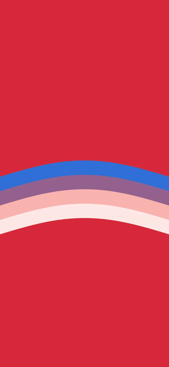 Red and Blue Retro Stripe wallpaper for iPhone and Android