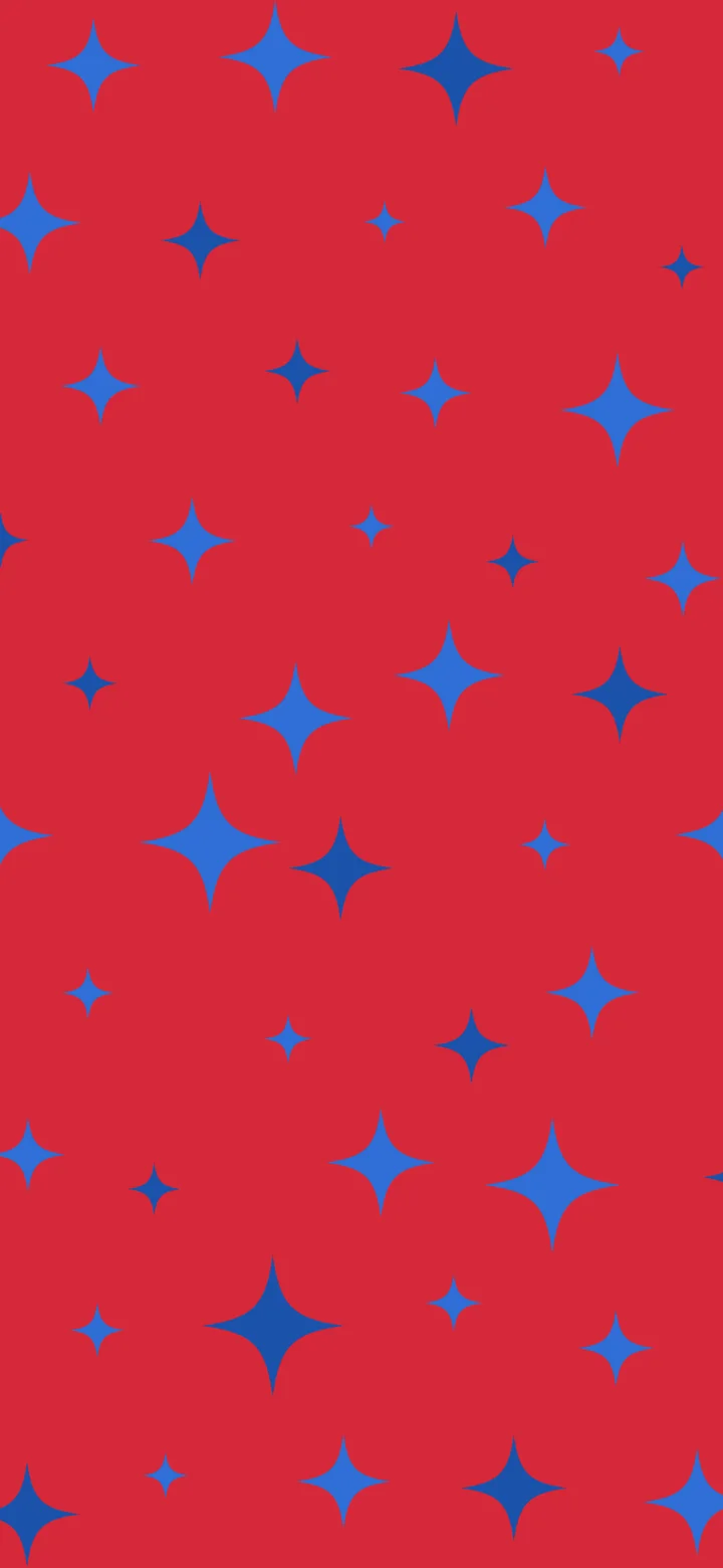 Red and Blue Sparkle Pattern wallpaper for iPhone and Android
