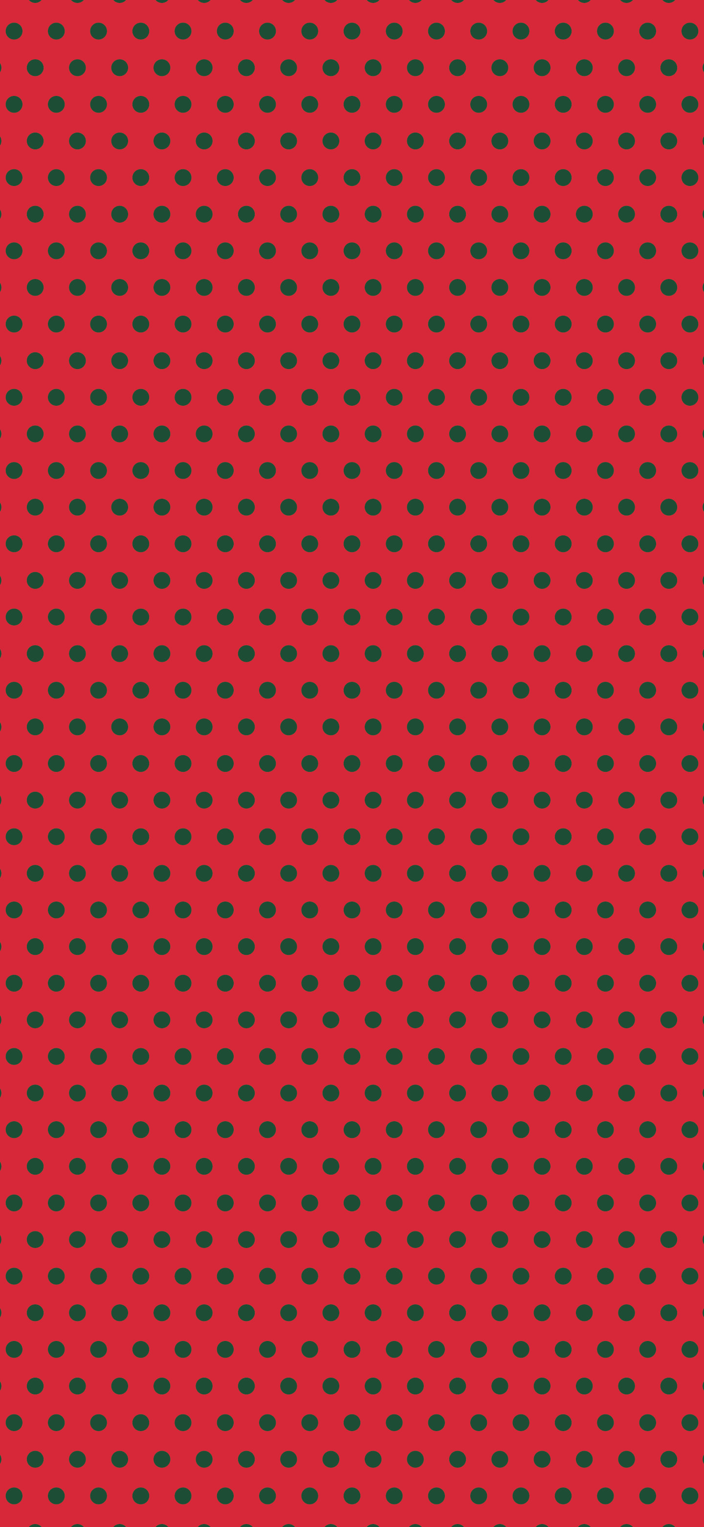 Red and Dark Green Mini Polka Dot wallpaper for iPhone and Android