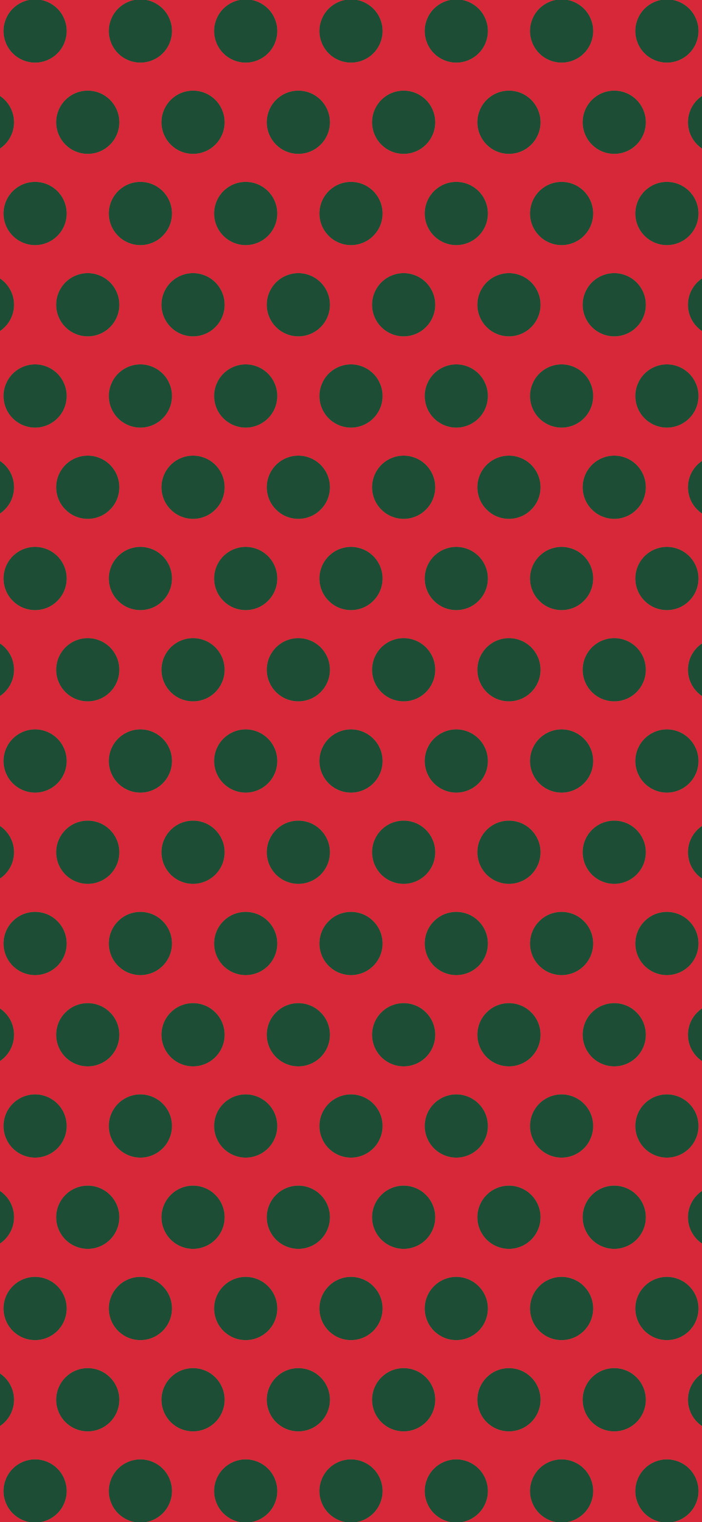 Red and Dark Green Polka Dot wallpaper for iPhone and Android