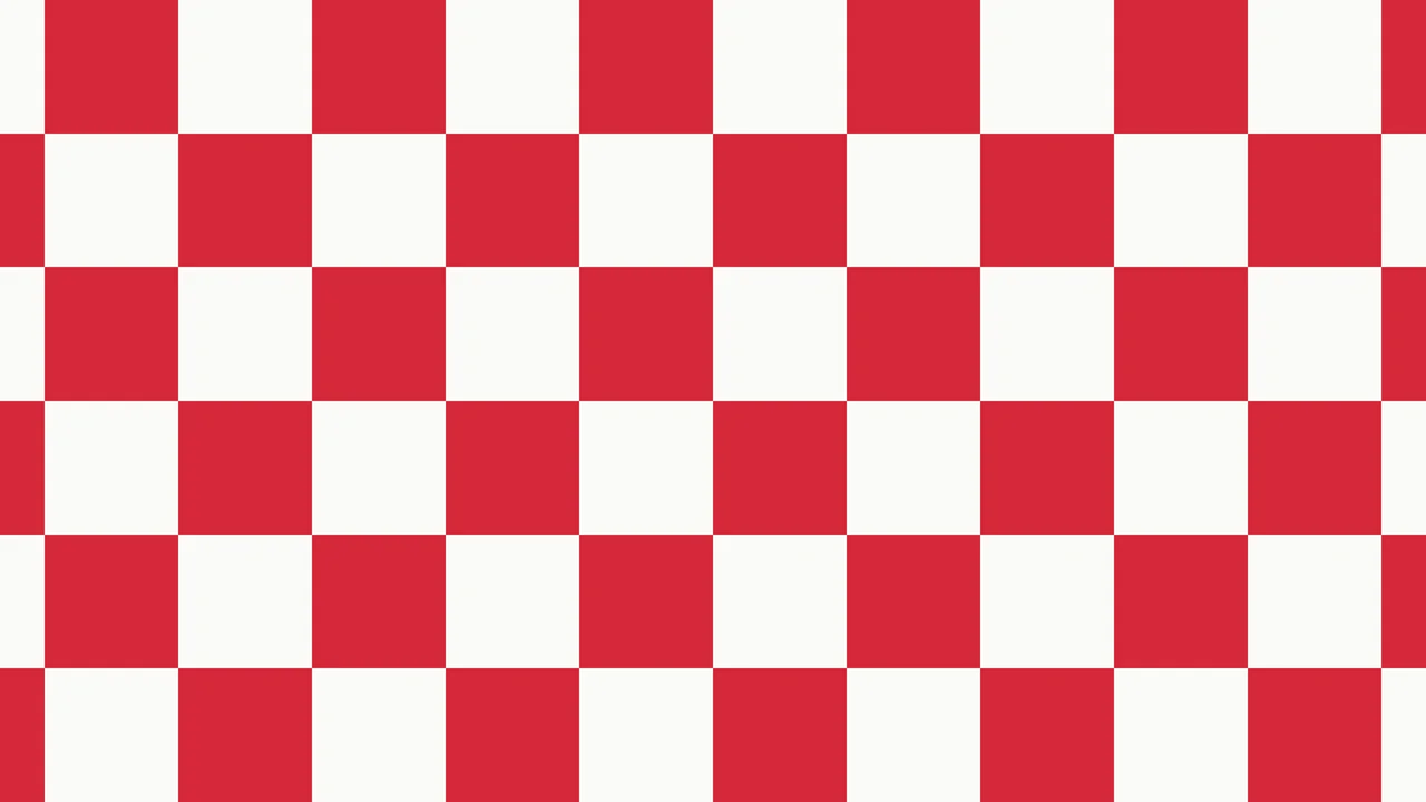 Red and White Checkered desktop wallpaper in 4K