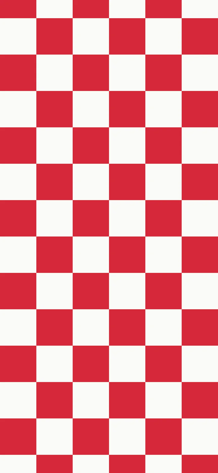 Red and White Checkered wallpaper for iPhone and Android