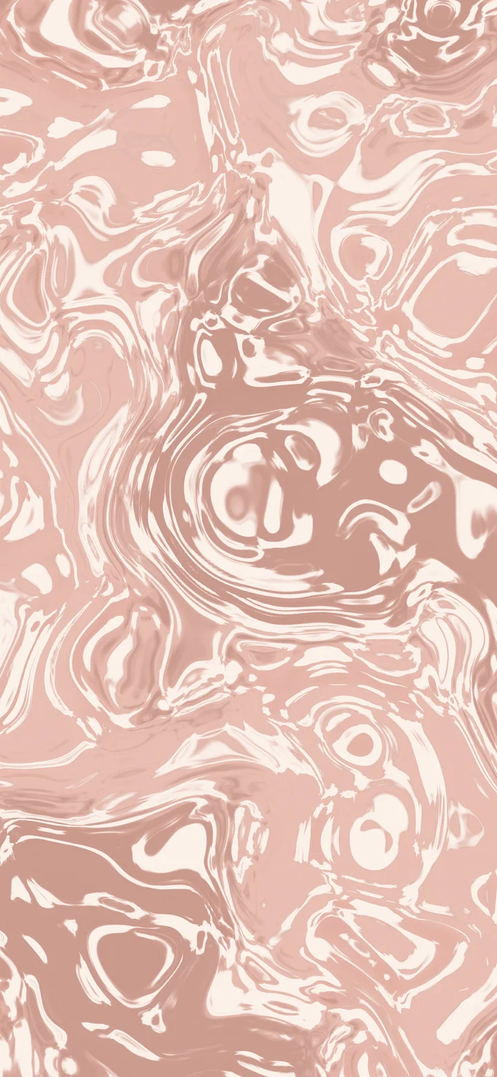 Rose Gold and Cream Liquid Marble wallpaper for iPhone and Android