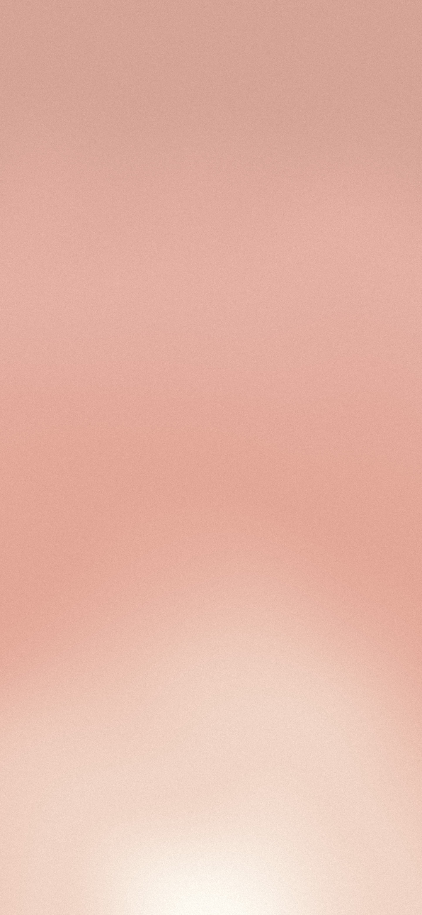 Rose Gold and Cream Sunrise Aura Gradient wallpaper for iPhone and Android