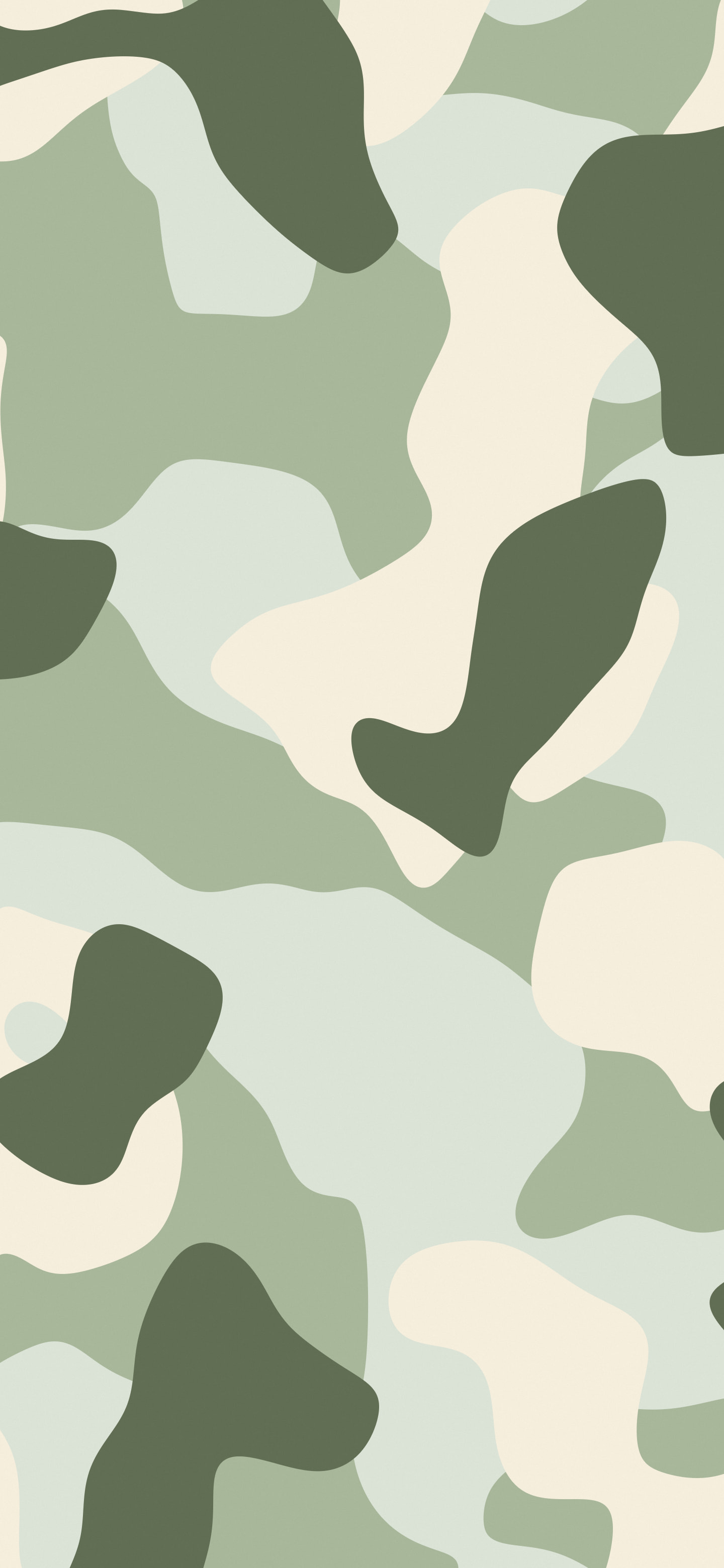 Sage Green and Cream Camo wallpaper for iPhone and Android