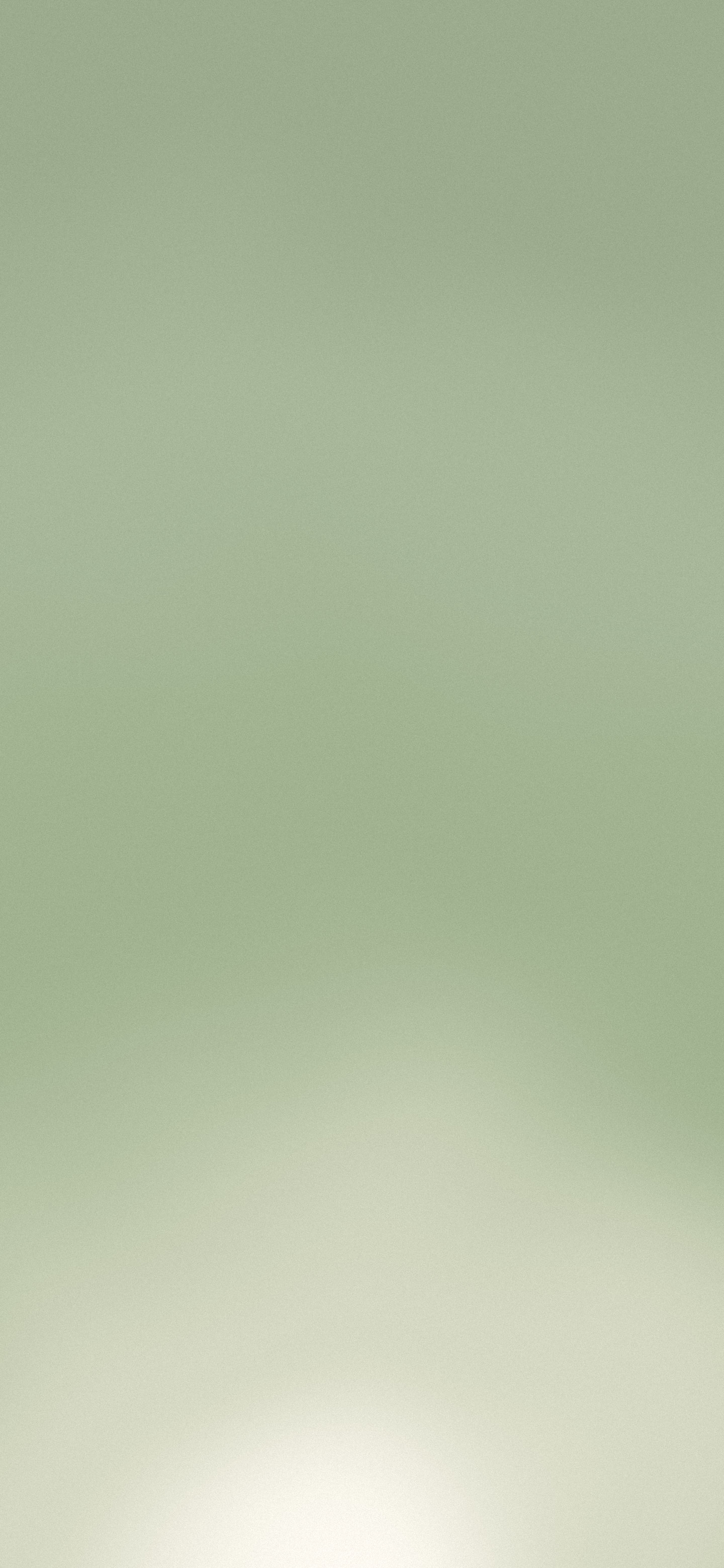 Sage Green and Cream Sunrise Aura Gradient wallpaper for iPhone and Android