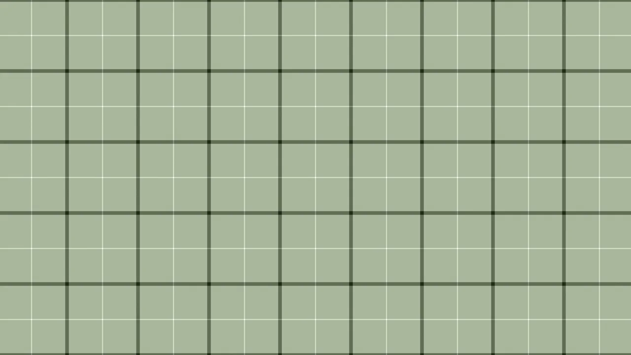 Sage Green Windowpane Plaid desktop wallpaper in 4K