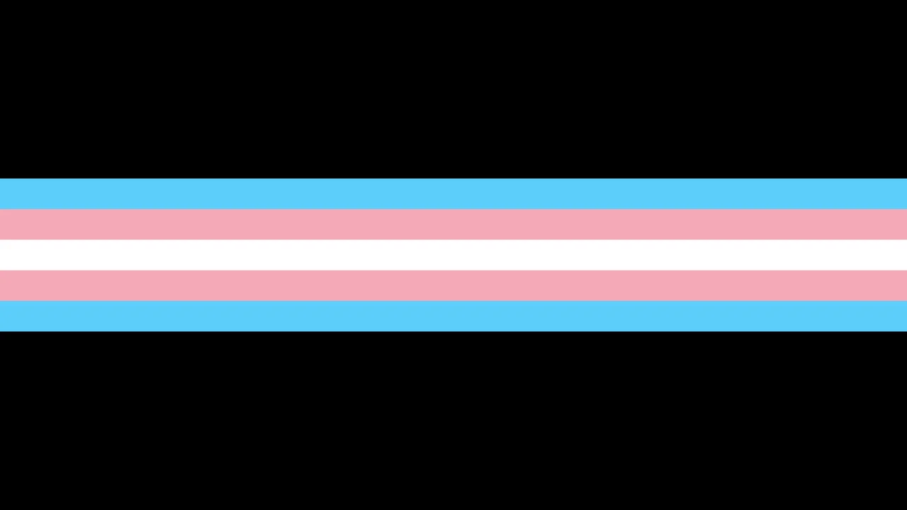 Trans Subtle Pride Stripe desktop wallpaper in 4K