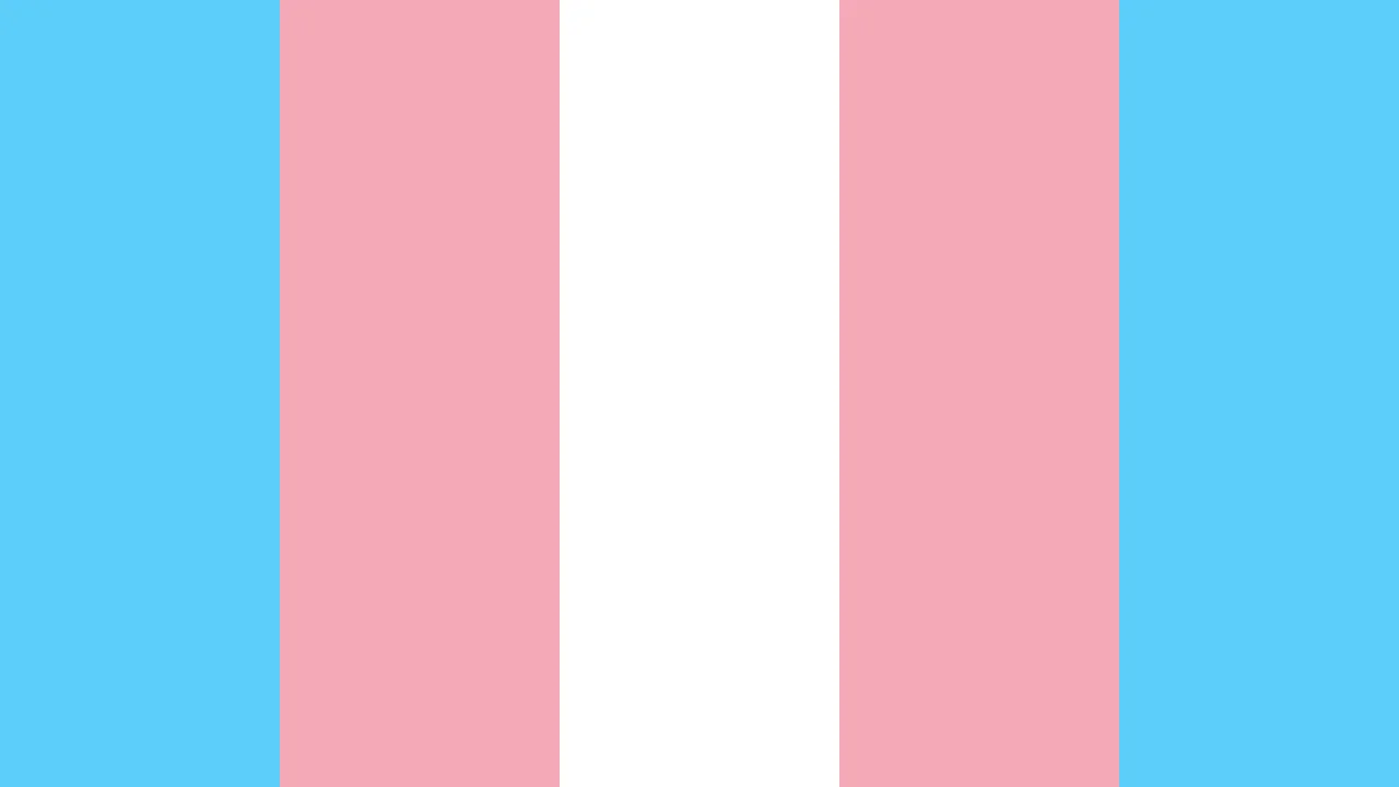 Trans Vertical Pride Stripes desktop wallpaper in 4K