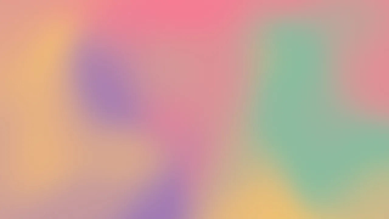 Tropical Mesh Gradient desktop wallpaper in 4K