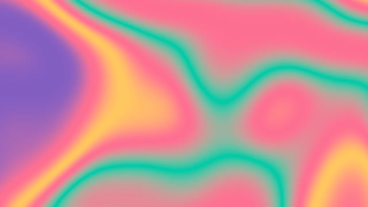 Tropical Silky Gradient desktop wallpaper in 4K