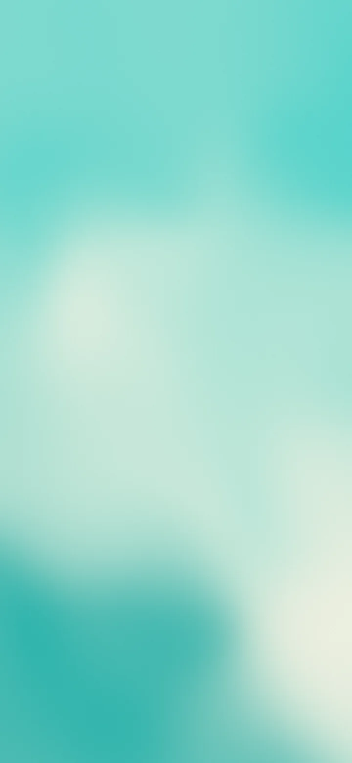 Turquoise and Cream Mesh Gradient wallpaper for iPhone and Android