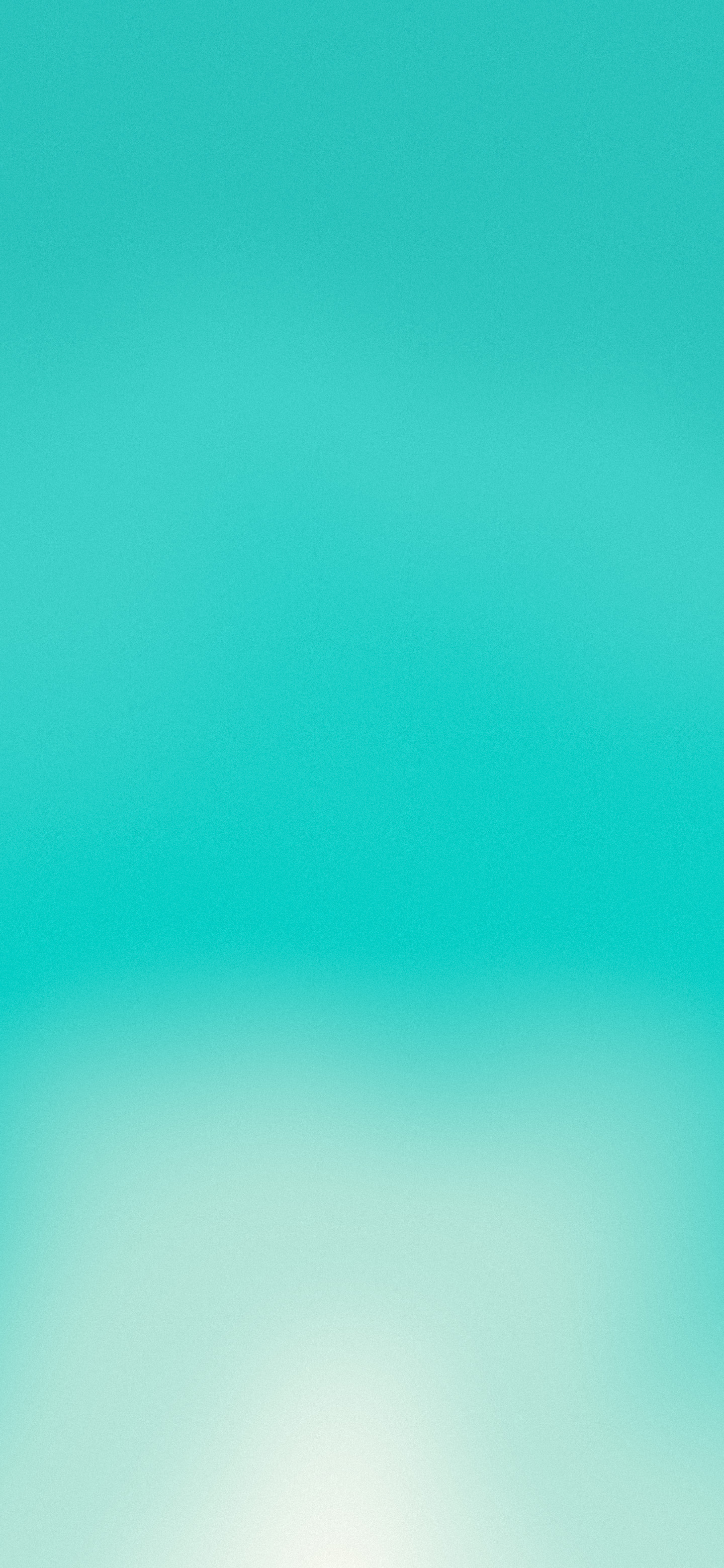 Turquoise and Cream Sunrise Aura Gradient wallpaper for iPhone and Android