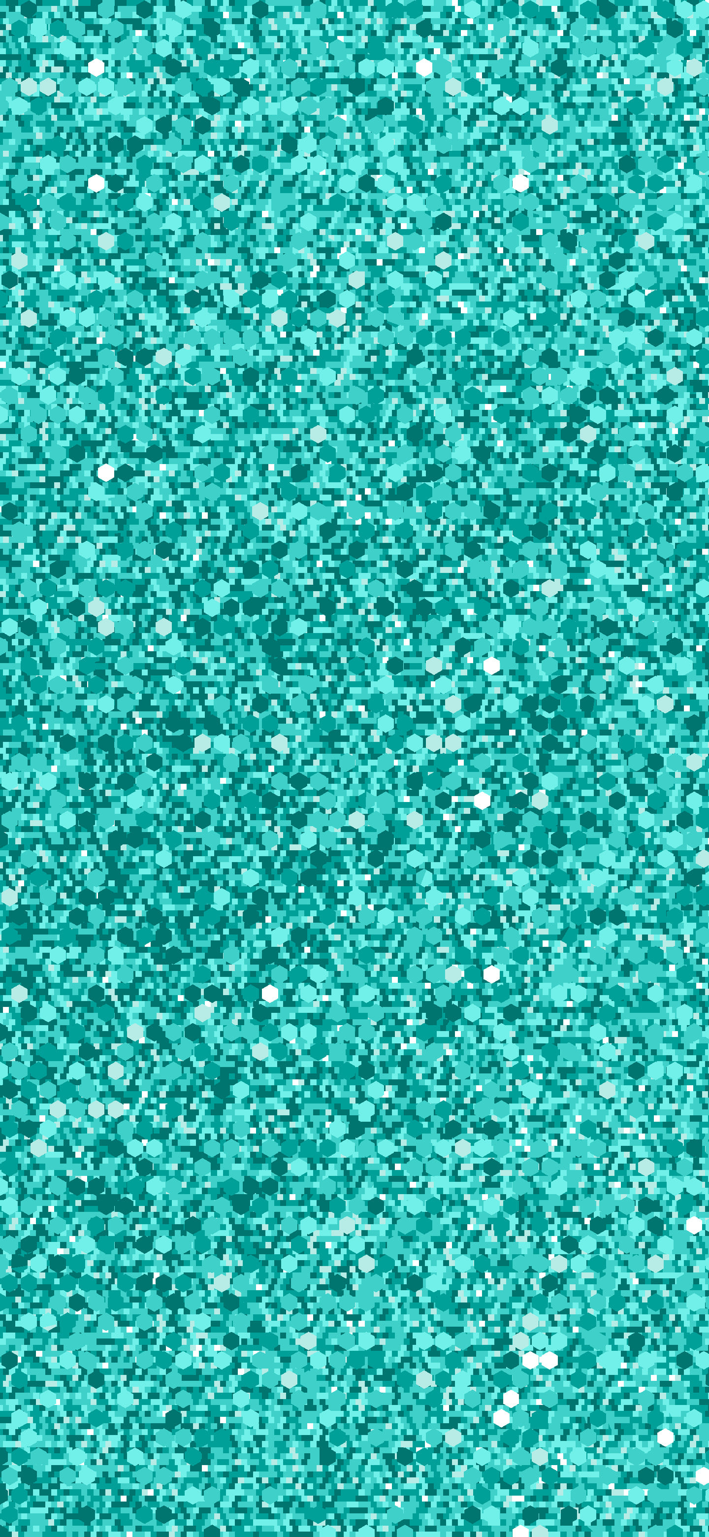 Turquoise Chunky Glitter wallpaper for iPhone and Android
