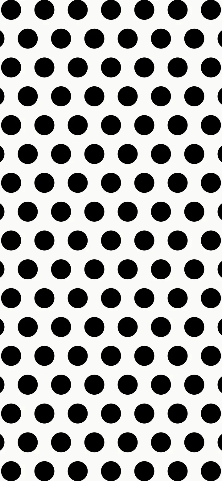 White and Black Polka Dot wallpaper for iPhone and Android