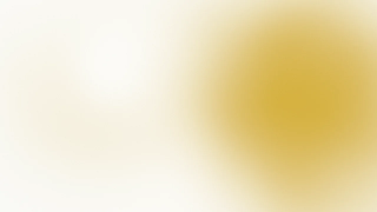 White and Gold Dreamy Aura Gradient desktop wallpaper in 4K