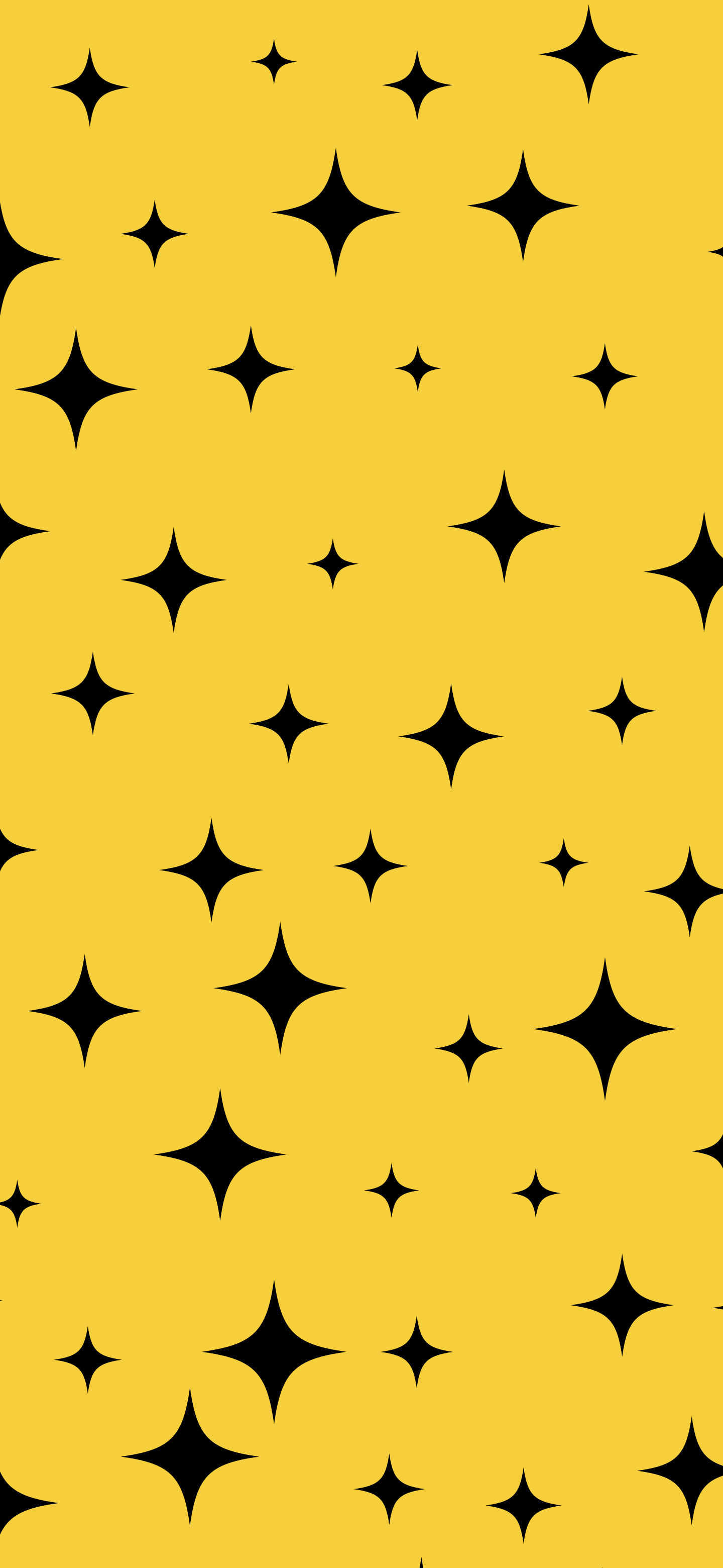 Yellow and Black Sparkle Pattern wallpaper for iPhone and Android